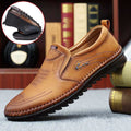 【39-44】Pantofi noi pentru bărbați Pantofi moale din piele de vacă Talpă moale Pantofi casual anti-alunecare