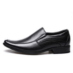 👞【39-47】2026 pantofi slip-on pătrați pentru bărbați din piele