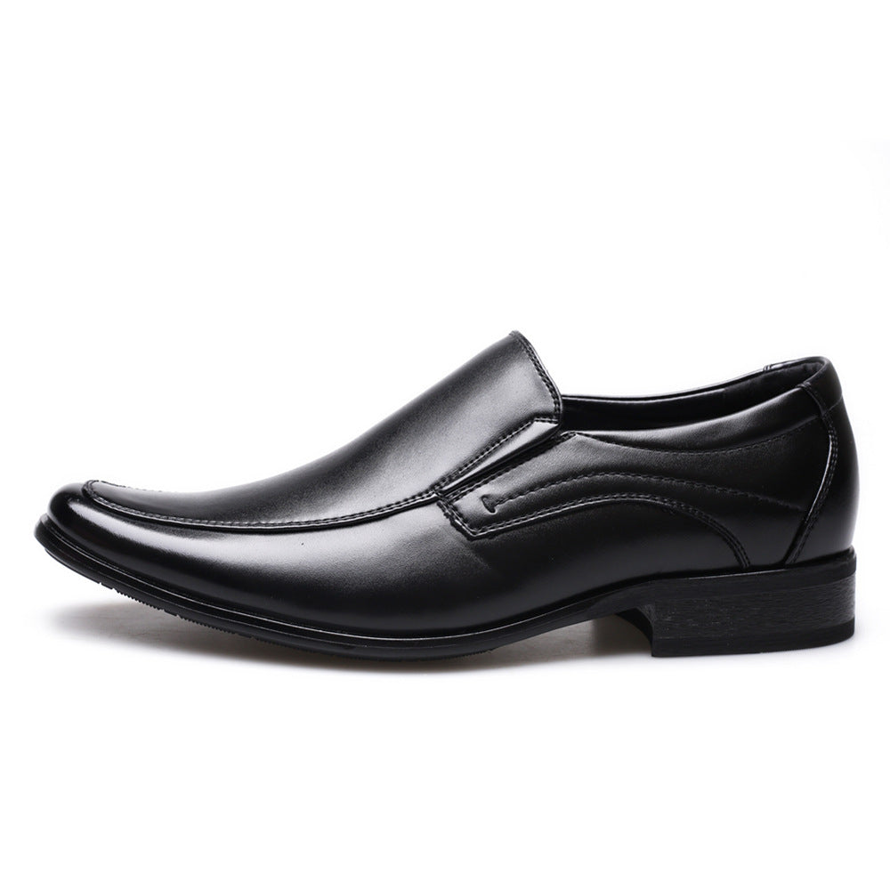 👞【39-47】2026 pantofi slip-on pătrați pentru bărbați din piele