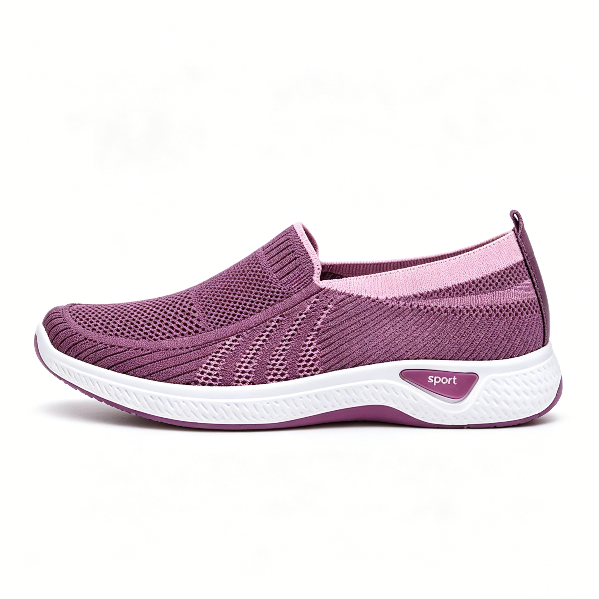👟🌸 Adidași casual cu talpă moale din plasă slip-on, respirabili