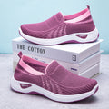 👟🌸 Adidași casual cu talpă moale din plasă slip-on, respirabili